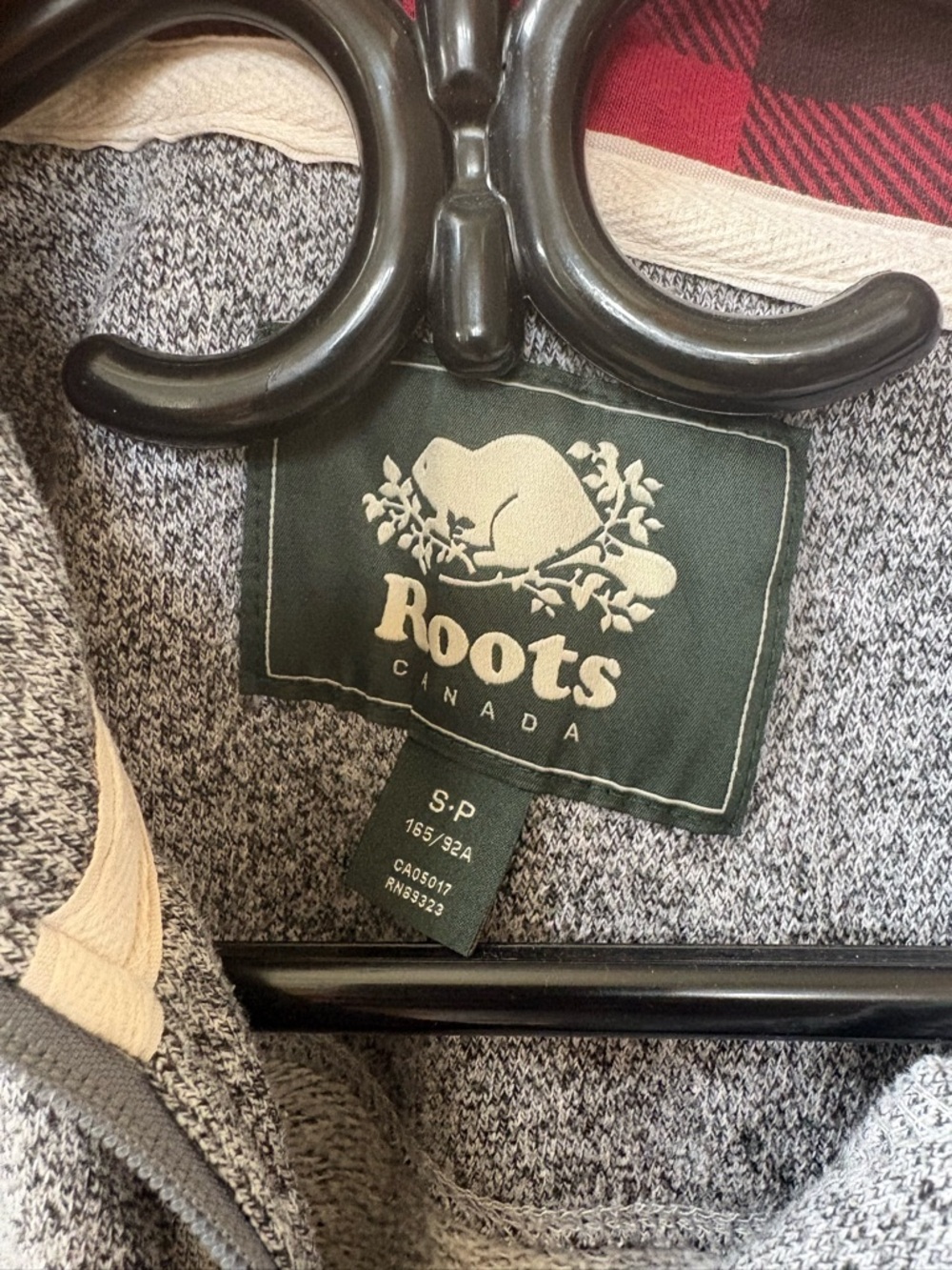🦫 Roots Cabin Gray Zip-Up Hooded Onesie - Picture 5 of 13